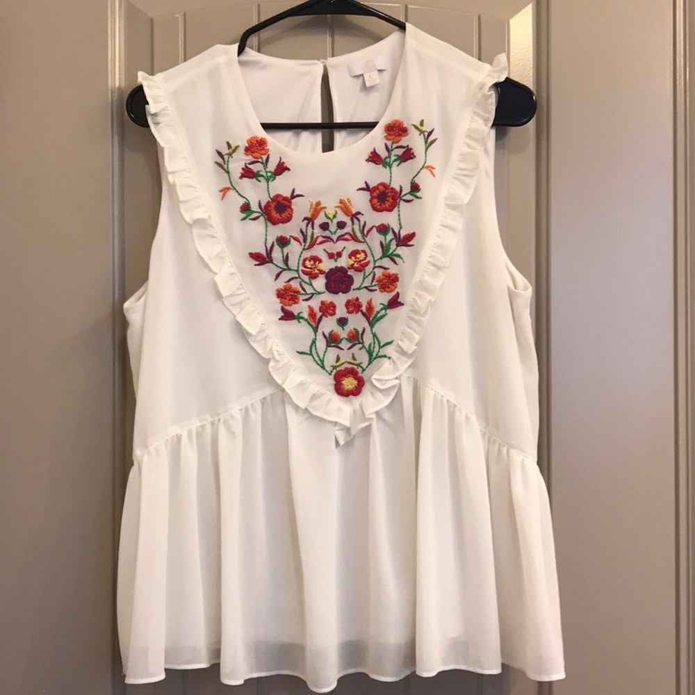Ruffle blouse